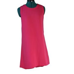 NWT Sugar Lips Pink Sleeveless Mini Dress Ladder Back Detail Women’s Size Small